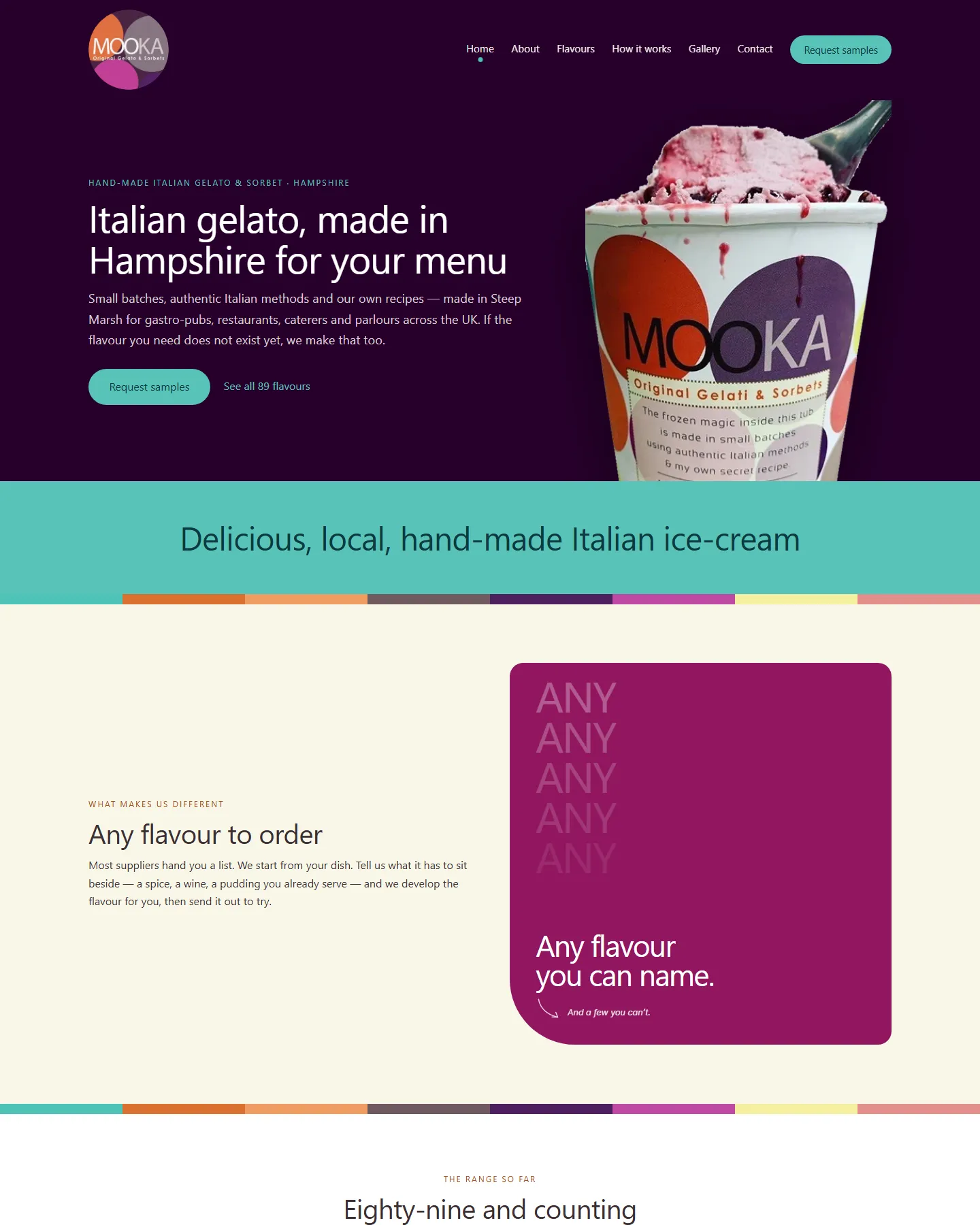 Mooka homepage