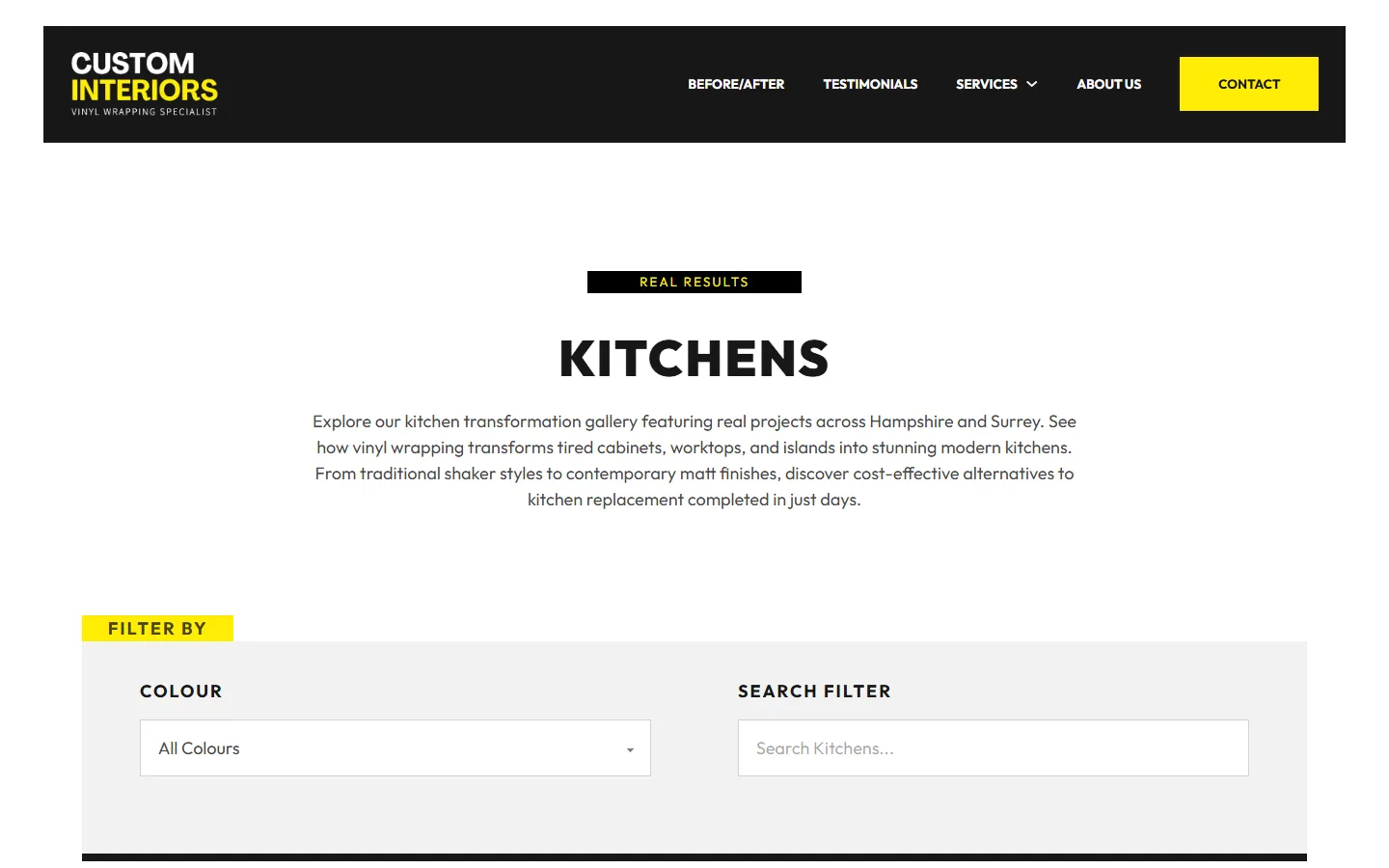Kitchens