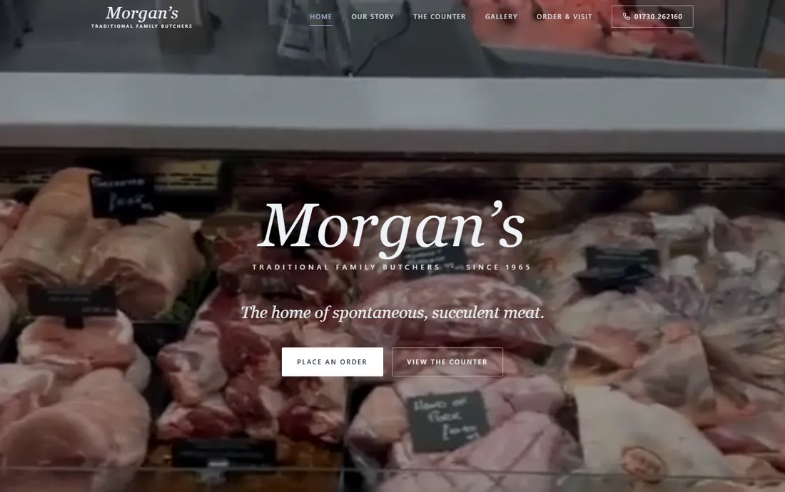 Morgan's website